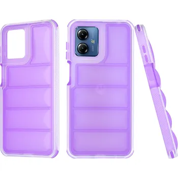 Pouzdro na mobilní telefon Techsuit Wave Shield Motorola Moto G14 Violet