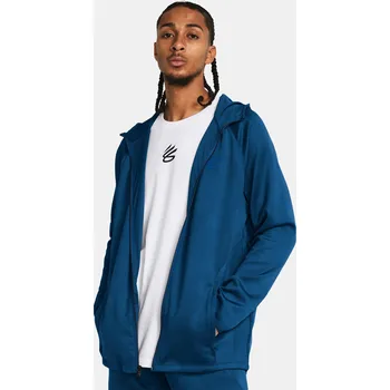 Pánská bunda Under Armour Bunda Curry Playable Jacket-BLU - Pánské Under Armour modrá 2692231