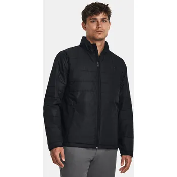 Pánská casual bunda Under Armour Bunda UA STRM SESSION GOLF JKT-BLK - Pánské Under Armour černá 2528579