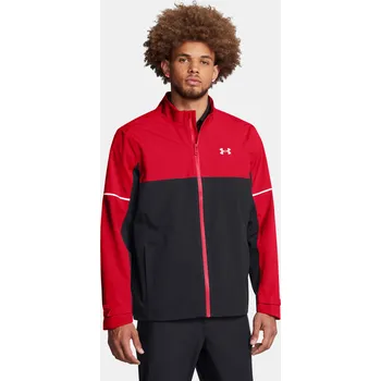 Pánská casual bunda Pánská bunda Under Armour DRIVE RAIN JACKET-RED - Pánské Under Armour Other 3257038