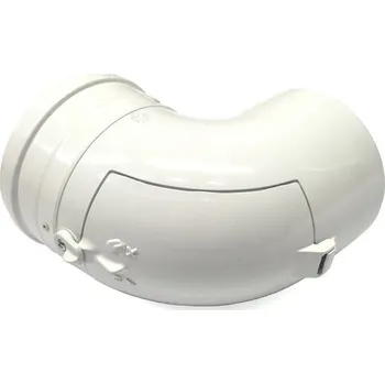 Kouřovod BRILON koleno s kontrolním otvorem koaxiální ECO DN125/80