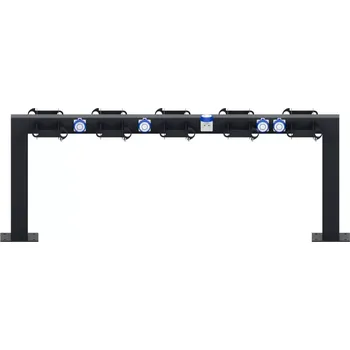 stojan na kolo Stojan na elektro koloběžky iRIDE, 10 míst, oboustranný