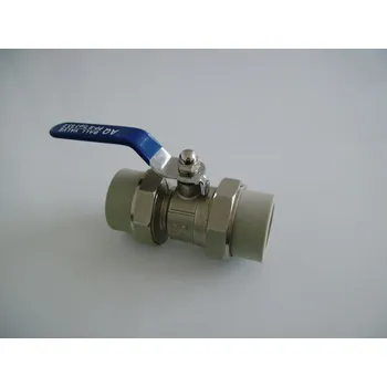 Vodovodní kohout kulový kohout PPR KVPP mosaz s oboustr.rozeb.šroubením 32