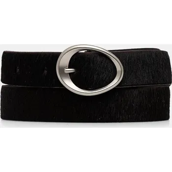 Opasek Kožený pásek La Mania SIGRID černá 99X, vel. XS/S