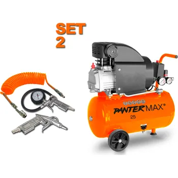 Kompresor Pantermax AirFlow 25 SET2