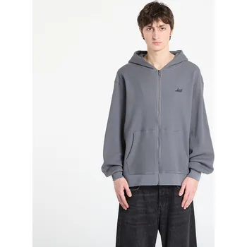 Pánská mikina Mikina RIPNDIP Castanza Waffle Knit Zip Up Hoodie Charcoal XXL