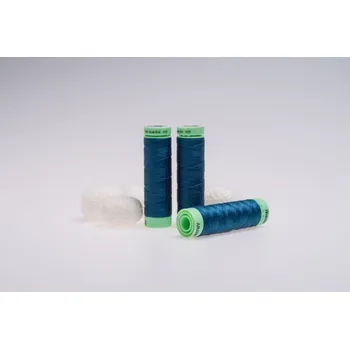 Nit Hedvábná nit, 50m, modrá 0485, sartor.cz