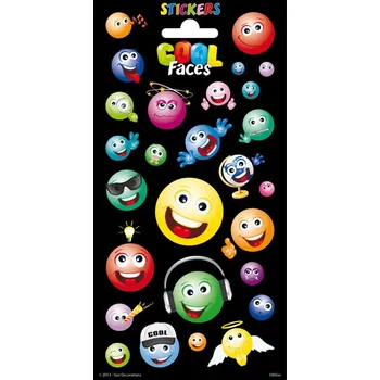 samolepka Samolepky-typ C /Cool Faces/ C100558