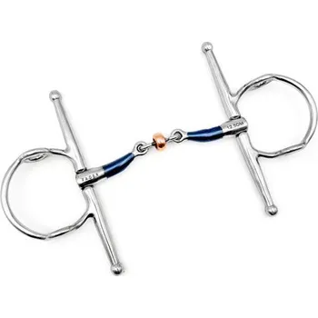 Udidlo pro koně Udidlo fuga roubíkové dvakrát lomené Sweet Iron Julia Fager 13,5 cm