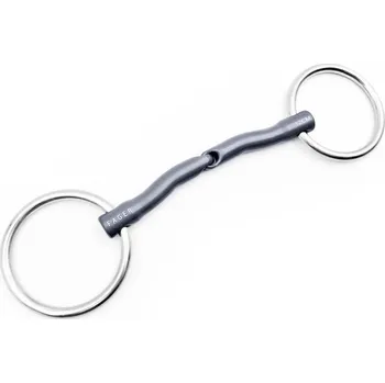 Udidlo pro koně Udidlo stihlové jednou lomené (bradoon) Titanium Jasmine Fager 12 cm