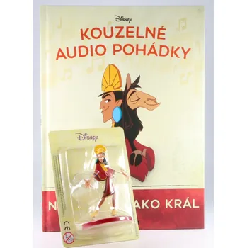 Pohádka Není Král Jako Král - kniha s figurkou Kouzelné Audio Pohádky Disney #83 - DeAgostini Není Král Jako Král - DeAgostini