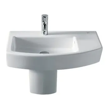 ROCA HALL 7327620000 asymetrické umyvadlo 65x42cm vč. montážní sady