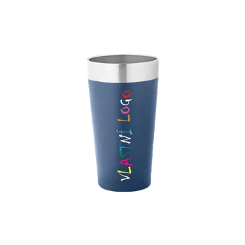 Termohrnek ON-DESIGN Cestovní hrnek z nerezové oceli GRACE s potiskem Barva: královská modrá