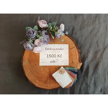 Dárková krabička Nelly Dárkový poukaz v hodnotě 1500,-Kč