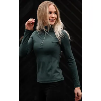 Dámské tričko FAGER Triko s dlouhým rukávem Emma Fager, green XL