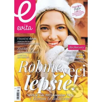 Doplněk ke knize Evita magazín 01/2025 - MAFRA Slovakia MAFRA Slovakia