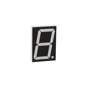 LED osvětlení Zobrazovač LED sedmisegmentový 38,1mm modrá 110mcd anoda