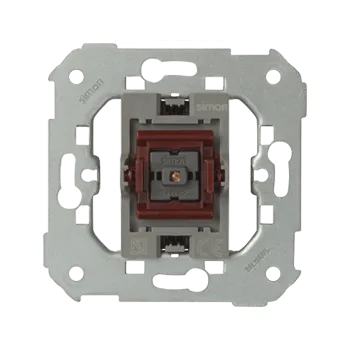 vypínač Vypínač jednopólový , se signalizací zapnutí, řazení 1, 16 AX / 230 V~, bezšroubové svorky, Simon 82 7700112-039