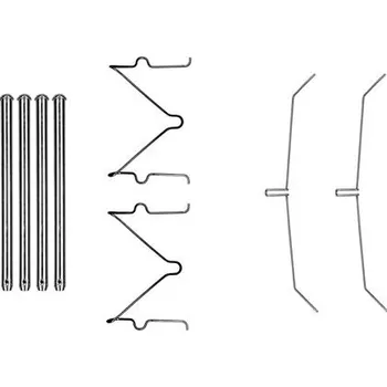 Přislušenství brzdového systému Sada příslušenství, obložení kotoučové brzdy TEXTAR 82564300