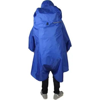 Bluefield pláštěnka jednodílná s kapsou na batoh Barva: Modrá, Typ: (Poškozená krabička) - doprava zdarma od 1499 Kč