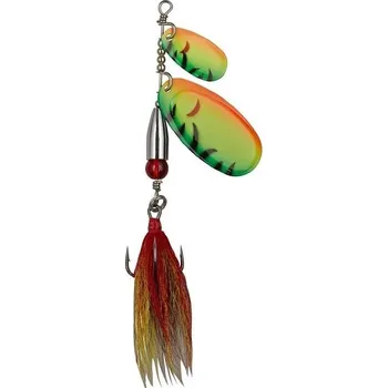 Umělá nástraha Rotační Třpytka Pezon&Michel Buck Pike Tandem 27gr Fire Tiger