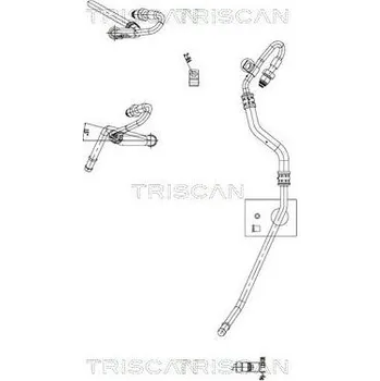 Hydraulická hadice, řízení TRISCAN 8516 29085