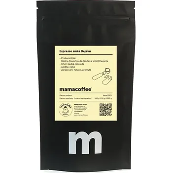 Káva Espresso směs Dejavu Hmotnost: 100 g, Mletí: Aeropress a moka konvička