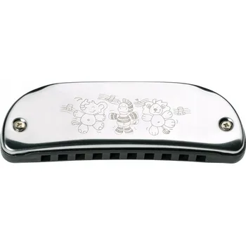 Hudební nástroj pro děti Foukací harmonika 10 tónů Dětská HRAČKA Hudební Interaktivní HUDEBNÍ NÁSTROJE