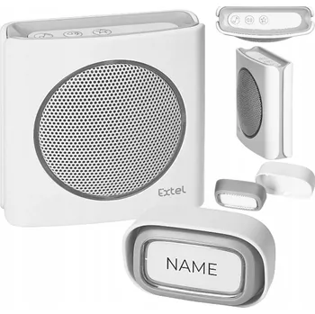 Domovní zvonek Bezdrátový zvonek Orno s dosahem 200 m a hlasitostí 85 dB