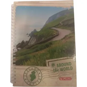 Sešit Sešit A5 s mřížkou Herlitz, 100 listů