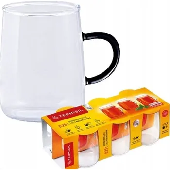 Sklenice Sklenice na kávu a čaj Termisil 250 ml 6 ks