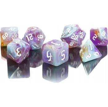 Příslušenství k deskovým hrám BITVA MÁGŮ SADA 7 KOSTEK PRO RPG HRY