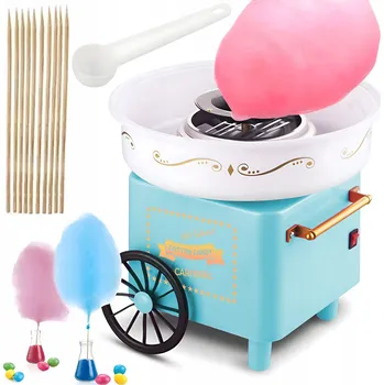 Výrobník cukrové vaty Stroj na výrobu cukrové vaty RETOO R-O161-1 modrý, 550 W