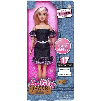 Panenka Džínové šaty Panenka ANLILY 7774