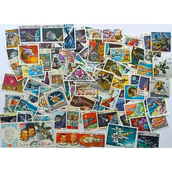 Sběratelství Balíček známek kosmos - 250 ks