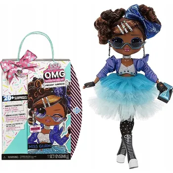 Panenka LOL Surprise Modrá Panenka OMG s doplňky