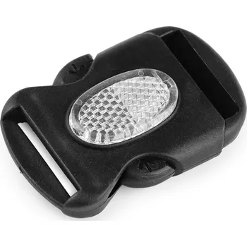 Knoflík Spona trojzubec s odrazkou - 32mm (1ks)