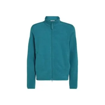 Icebreaker Men Merino Blend 800 Realfleece Classic Pile LS Zip, Topaz