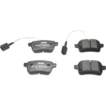 Brzdová destička Sada brzdových destiček, kotoučová brzda JURID 573349J