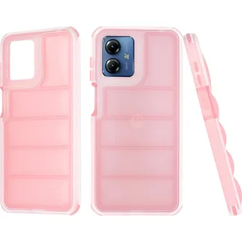 Pouzdro na mobilní telefon Techsuit Wave Shield Motorola Moto G14 Růžový
