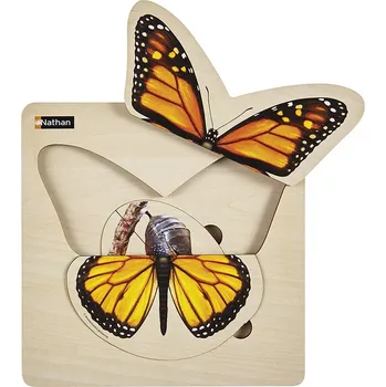 Puzzle Nathan Vrstvené vývojové puzzle MOTÝL