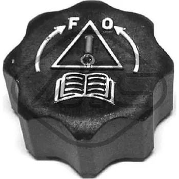 Palivová nádrž Uzavírací víčko, nádoba chladiva METALCAUCHO 03547