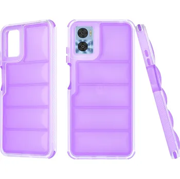 Pouzdro na mobilní telefon Techsuit Wave Shield Motorola Moto E22 Moto E22i Violet