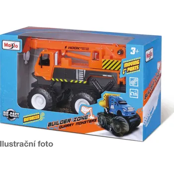 Hračka Maisto - Builder Zone Quarry monsters, užitkové vozy, assort