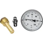 teploměr s jímkou 0-120 C kruhový