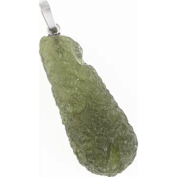 Přívěsek My Moldavite Stříbrný přívěsek s přírodním vltavínem 11387-15353