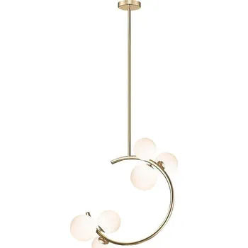 ZUMALINE P0454-06Q-F7AA MOLECULE závěsné svítidlo zlatá - ZUMALINE ZUMA 003064-026365