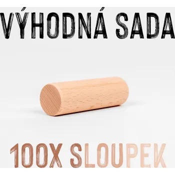 Plotový sloupek VÝHODNÁ SADA - ČESKÁ KOSTKA - 100x Sloupek