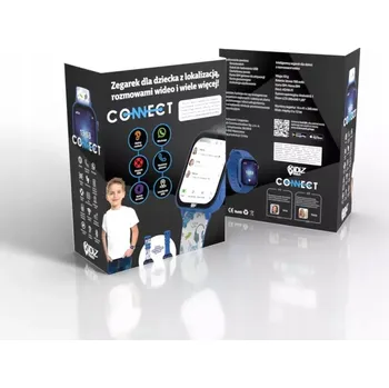 Chytré hodinky Chytré Hodinky pro děti KiDiZ Connect modré /Olesiejuk Sp. z o.o.