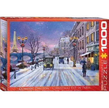 Puzzle Puzzle Baby Annabell 1000 Puzzle Puzzle 1000 dílků Štědrý den v Paříži